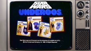 Star Wars The Empire Strikes Back Underoos Commercial [upl. by Ttiwed]