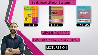 1 bank reconciliation statement class 11  FYBBI FYBMS  siraj shaikh [upl. by Cristabel]