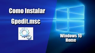 Como ACTIVAR GPEDITMSC en WINDOWS 10 y 11 método seguro ✅ [upl. by Onairam]