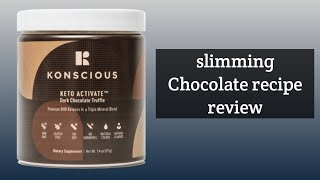 slimming chocolate recipe review  Keto activate chocolate review [upl. by Hoskinson]