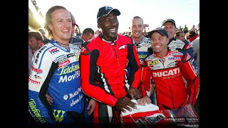 Michael Jordan on Motogp Bike [upl. by Merrick]