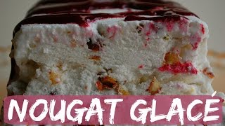 RECETTE de NOËL  🎄NOUGAT GLACÉ VEGAN FACILE🎄 [upl. by Kcinnay692]