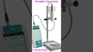 Portable Viscometer Hepton Scientific Chennai [upl. by Yretsym]