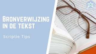 Bronverwijzing in de tekst  EENVOUDIGE uitleg  APArichtlijnen Deel 1  Scriptie TIPS [upl. by Markson]