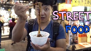 Korean NIGHT MARKET Food in Myeongdong amp KOREAN BBQ [upl. by Enelyad735]