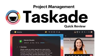 Taskade Light Project Management  Review 2023 [upl. by Nocam923]