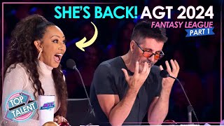 BEST Auditions on AGT 2024 Fantasy  Week 1 [upl. by Llirret]