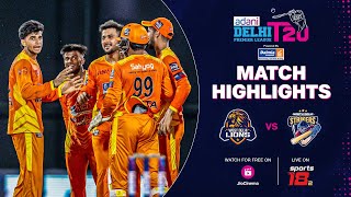 West Delhi Lions vs North Delhi Strikers  Match Highlights  DPL 2024  JioCinema amp Sports18 [upl. by Ilac]