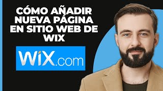 Cómo agregar una nueva página en el sitio web de Wix Método fácil [upl. by Carleen603]