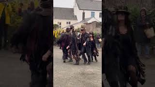 Beltane Border Morris  Shapeshifter  Okehampton Samhain 2 Nov 24 Courtesy of Mandy EldredTyler [upl. by Keene993]