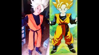 DBZ Cosplay Goten cosplay  Workout Time [upl. by Notslah21]