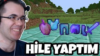 2000 IQ HİLE YAPARAK END City LOOT BULDUM  Minecraft Randomizer UHC [upl. by Ilysa]