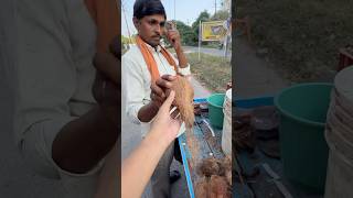 How To Peel Old Coconut In India  Fruit Cutting Skills [upl. by Assila920]