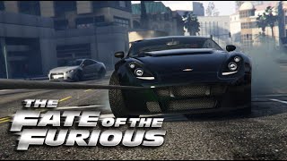 Gta 5  The Fate Of The Furious  Deckard Shaws Jaguar Car Build [upl. by Dagley]