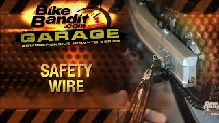 Howto Safety Wire a Motorcycle  BikeBanditcom [upl. by Scrope]