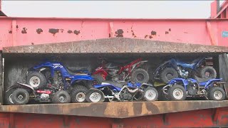 Wallingford Police Department cracking down on illegal dirt bikes and ATVs aggressive driving [upl. by Marden805]