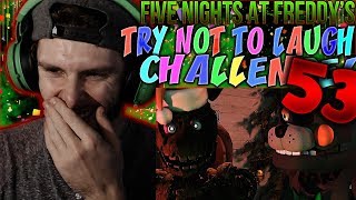 Vapor Reacts 775  FNAF SFM FIVE NIGHTS AT FREDDYS TRY NOT TO LAUGH CHALLENGE REACTION 53 [upl. by Ahsekel]