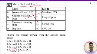 Nonmedicated IUD I Multiload 375BCopper releasing IUDII ProgestogensC Hormone [upl. by Mullen]