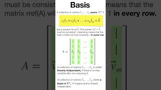 Linear Combinations and Transformations shorts [upl. by Maisey773]