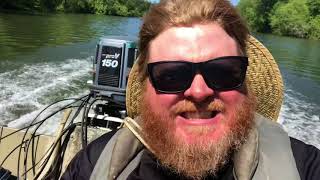 Chattahoochee River fishing [upl. by Sherrard513]