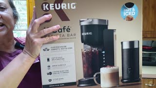 Keurig KCafe Barista Bar Single Serve Coffee Maker and Frother Review [upl. by Ecnadnac423]