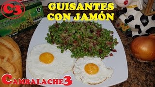 GUISANTES CON JAMÓN [upl. by Sarat]