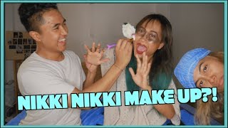 JAMIE RAINE DOES NIKKI NIKKI MAKE UP FT JUAN CAMBODIA  JANY MIN and EVERYTHING JAMIE RAINE [upl. by Parlin]