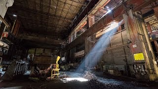 Massive Abandoned Steelworks  Sealed Inside by Security [upl. by Wolford]