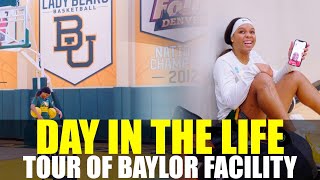 Day in the life Baylor University WBB  Sarah Andrews  Gives Tour of Baylor Athletic Department [upl. by Gesner]