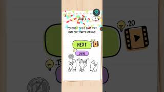 BRAIN TEST 2 THE MCBRAIN FAMILY LEVEL 3 game brainstorytrickypuzzle [upl. by Yrellih592]