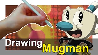 How to draw Mugman  Cuphead [upl. by Ronaele]