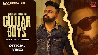 New Punjabi Songs 2022  Gujjar Boys Munda Gujjran Da Jass Chaudhary  Latest Punjabi Songs 2022 [upl. by Emmett]