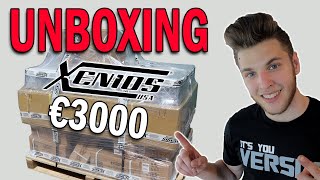 SUPER UNBOXING Nuova Attrezzatura XENIOS USA per HOME GYM  NUOVO STUDIO 3 [upl. by Hibbitts]