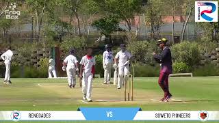 CGLCL Lions Club League  Renegades Cricket Academy v Soweto Pioneers Cricket Club [upl. by Alliber121]