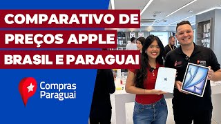 2024 Comparativo de preços Apple Brasil e Paraguai NISSEI [upl. by Noryb]