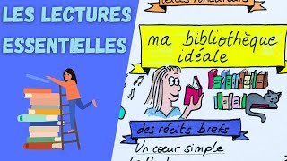 MA BIBLIOTHÈQUE IDÉALE  les lectures indispensables pour le plaisir ou pour devenir prof [upl. by Cobby]