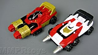 Super Megaforce Delta Runner amp ZEO Racer Zord Review Power Rangers [upl. by Sigismund374]