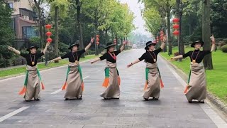 Tibetan dance Lula Gyalmo ལུས་ལ་རྒྱལ་མོ།kalsangchoephel tibetangorshey tibetandance [upl. by Materse]