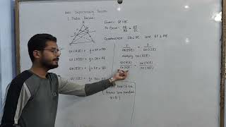 class 10 theorem 61 and 62 basic proportionality theorem and its converse [upl. by Ahsinev]