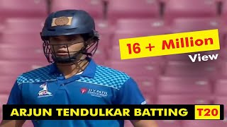 Arjun Tendulkar Batting  T20 LEAGUE 2019 [upl. by Glynias]