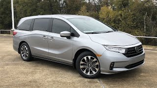 Is The 2023 Honda Odyssey EXL The Ultimate Road Trip Minivan [upl. by Crabb397]