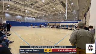 Richfield Boys 8th vs OsseoMaple Grove 20240217 [upl. by Fesuy]