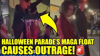 A Scandal Just ERUPTED In Over THIS MAGA Halloween Float [upl. by Ailemap478]