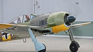 Original Fw190A5  BMW801  Only Flying Original in the world [upl. by Oirretna158]