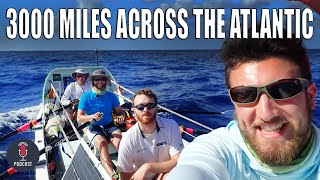 Rowing across the Atlantic Ocean 1 3000 MILES [upl. by Ayekel756]