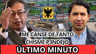 DANIEL BRICEÑO DESENMASCARA A PETRO ¿ESTA FRENANDO LAS OBRAS DE BOGOTA’ – ULTIMA HORA [upl. by Oniuqa440]