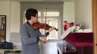 ABRSM Violin grade 7 201619 C3 Gavotte with Two Variations [upl. by Notsrik]