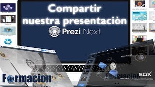 Manual Prezi Next 9 Compartir nuestra presentacion [upl. by Barthelemy353]