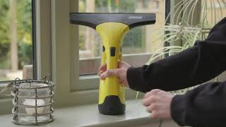 Karcher WV 2 Plus Window Vac  Charging KARWV2PLUSN [upl. by Auahsoj412]