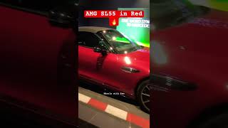 Mercedes AMG SL55 soft top convertible in Patagonia Red 🚘trendingshorts ytshorts [upl. by Ohploda452]